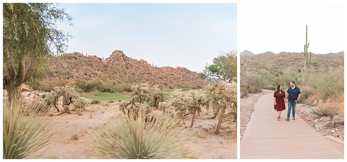 Desert Engagement Session in Tucson. Arizona