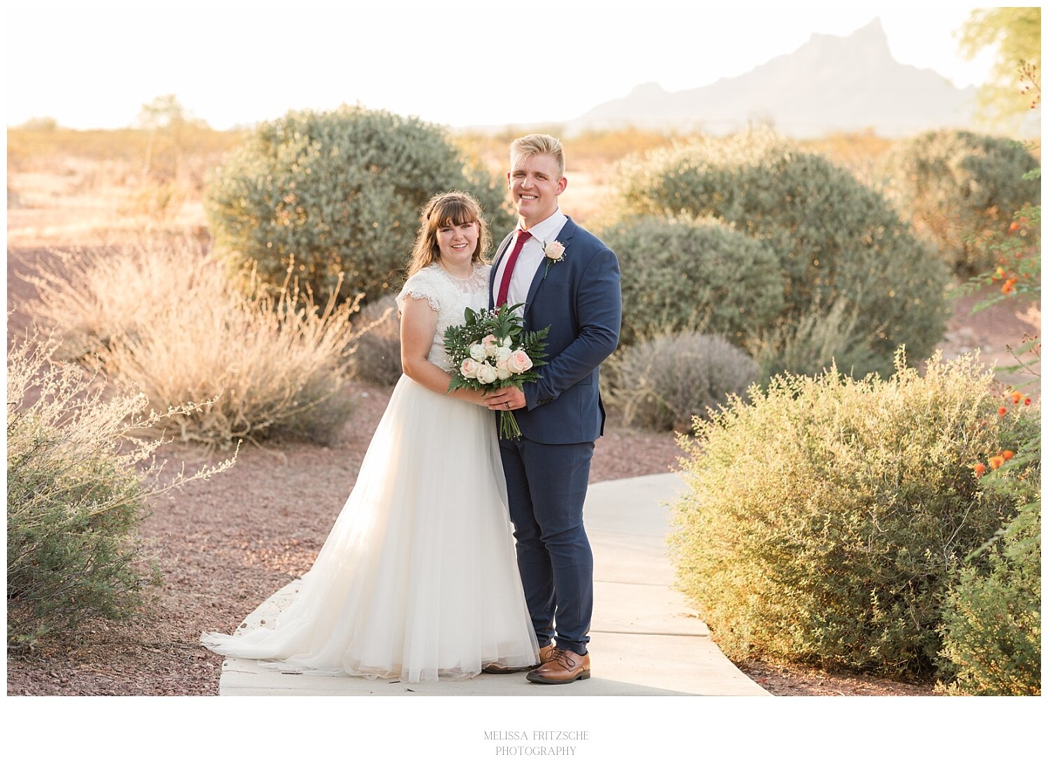 Bride and Groom Pictures in Tucson, Arizona.