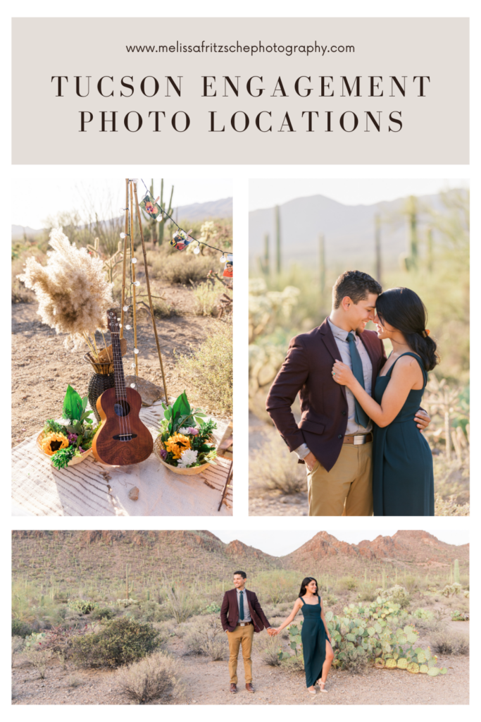 Engagement Pictures in Tucson Arizona with Melissa Fritzsche Photography